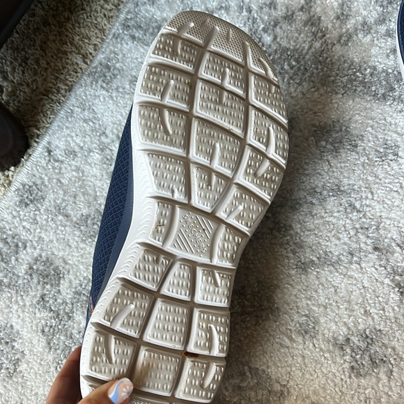 Only worn once navy blue sketchers - Picture 4 of 4